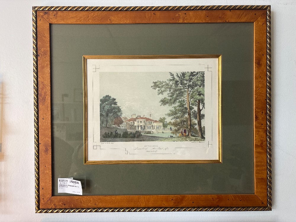 Otterspool Lithograph by C.J. Greenwood