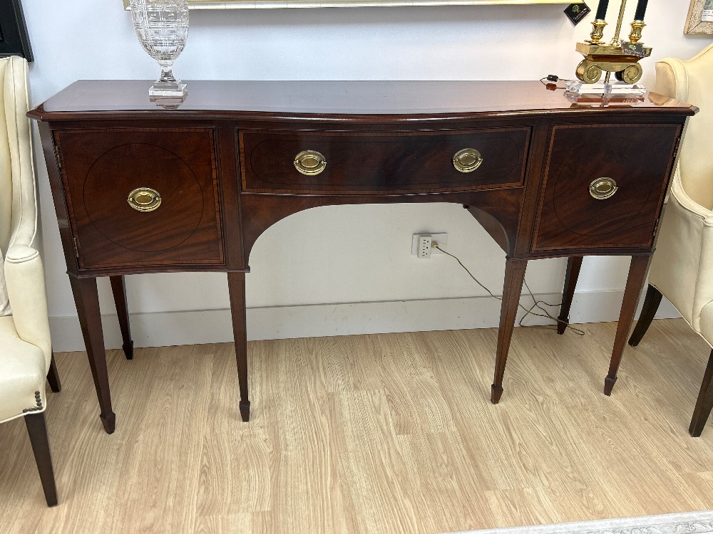 Baker Furniture Inlaid Mahogany Sideboard