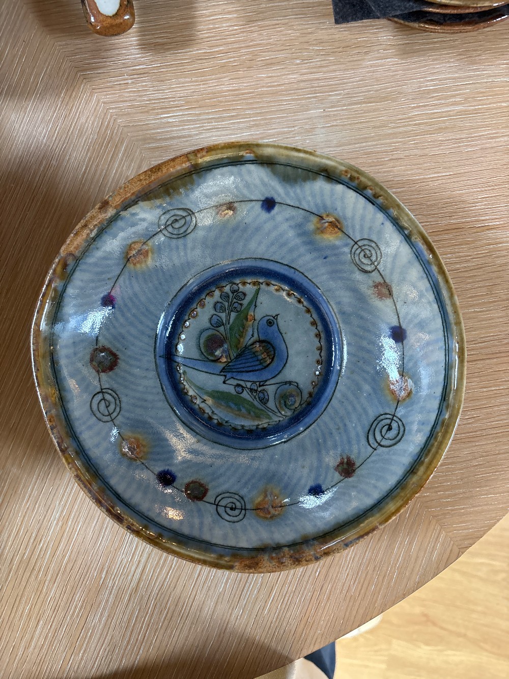 Ken Edwards Mexican Tonala Pottery Bowl