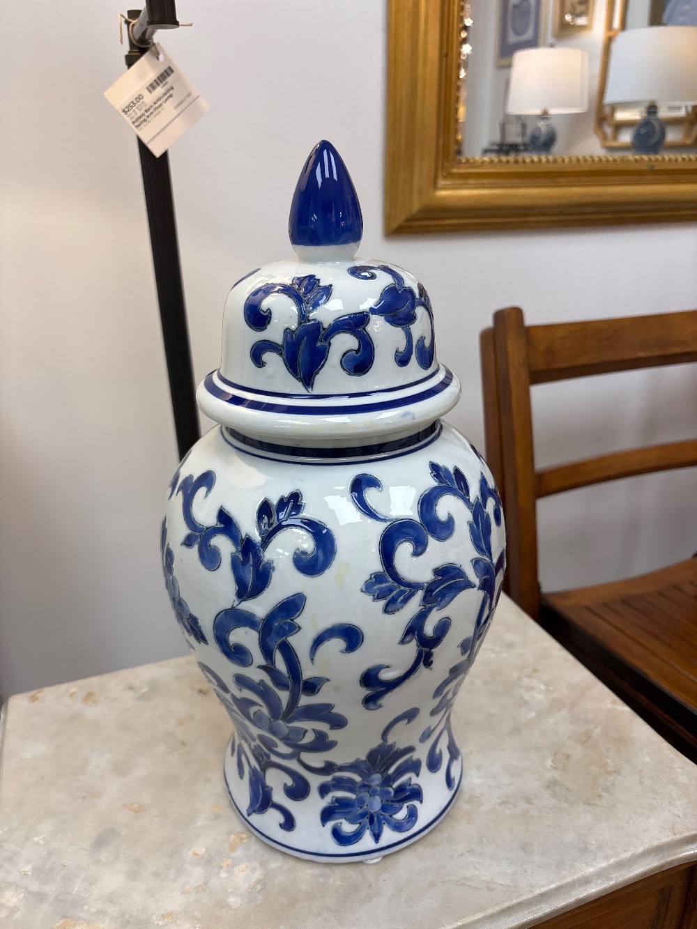 Blue & White Ginger Jar