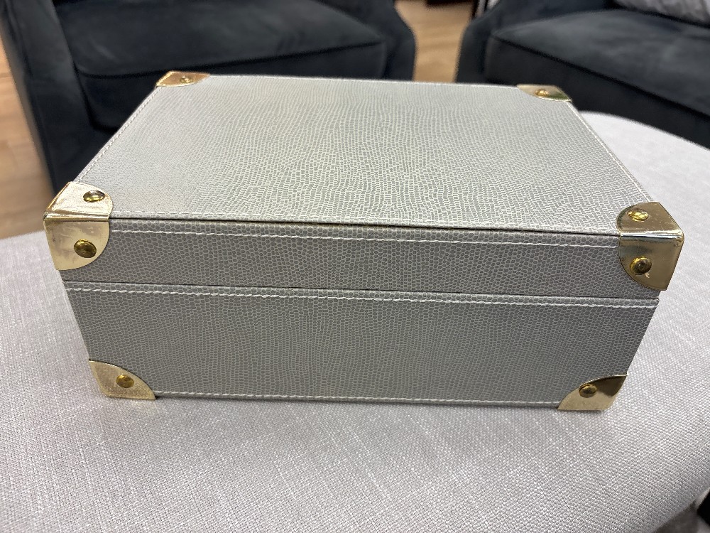 Joss & Main Faux Snake Skin Box - Large