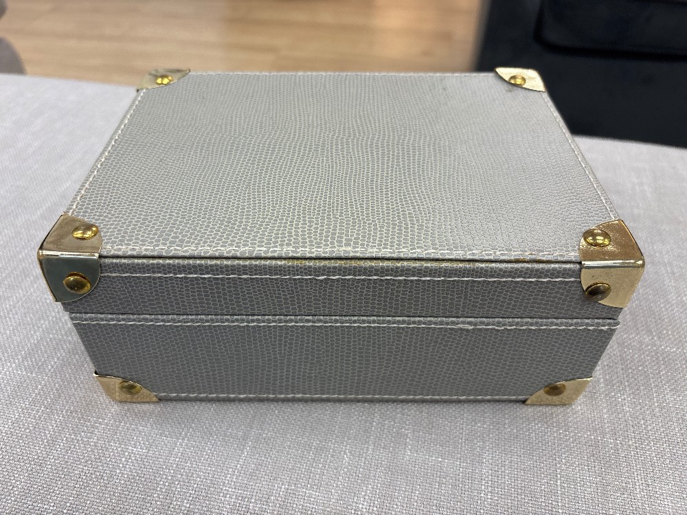 Joss & Main Faux Snake Skin Box - Small