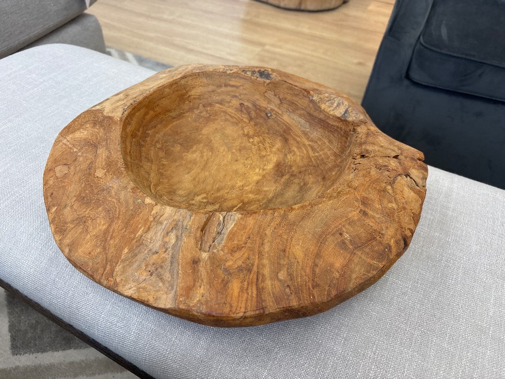 Teak Wood Bowl