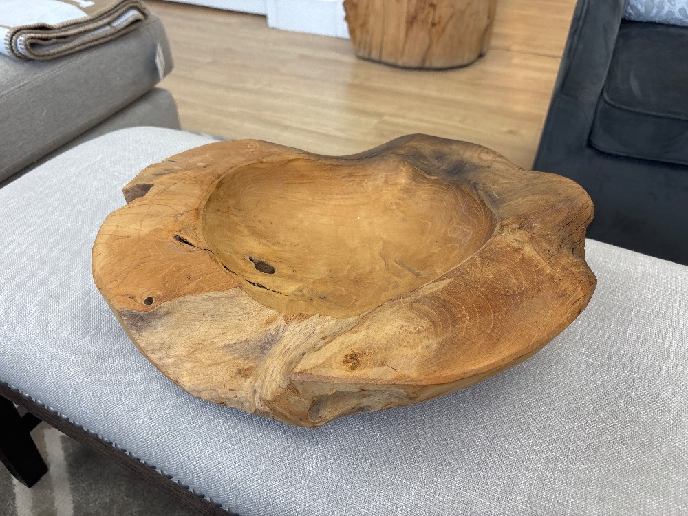 Teak Root Bowl
