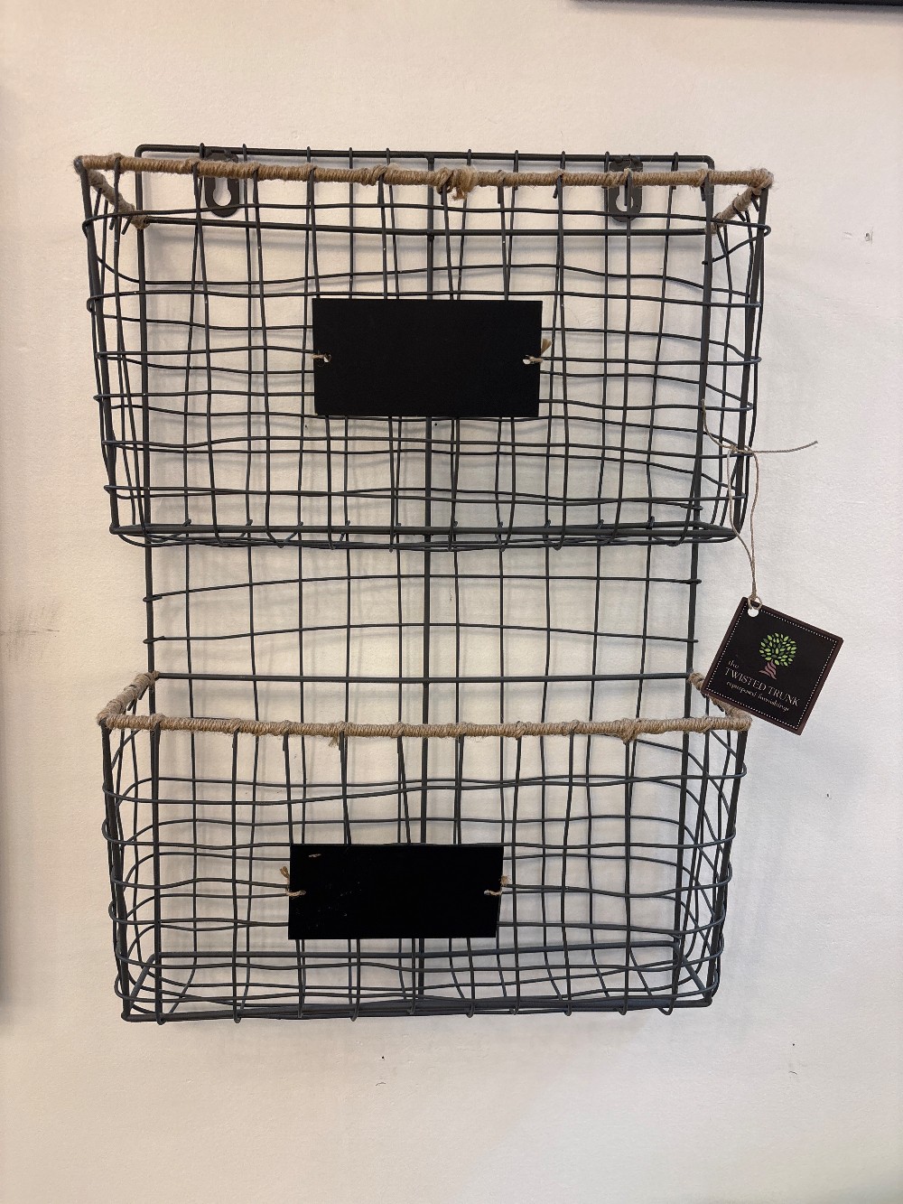Wall Hanging Wire Organizer Baskets