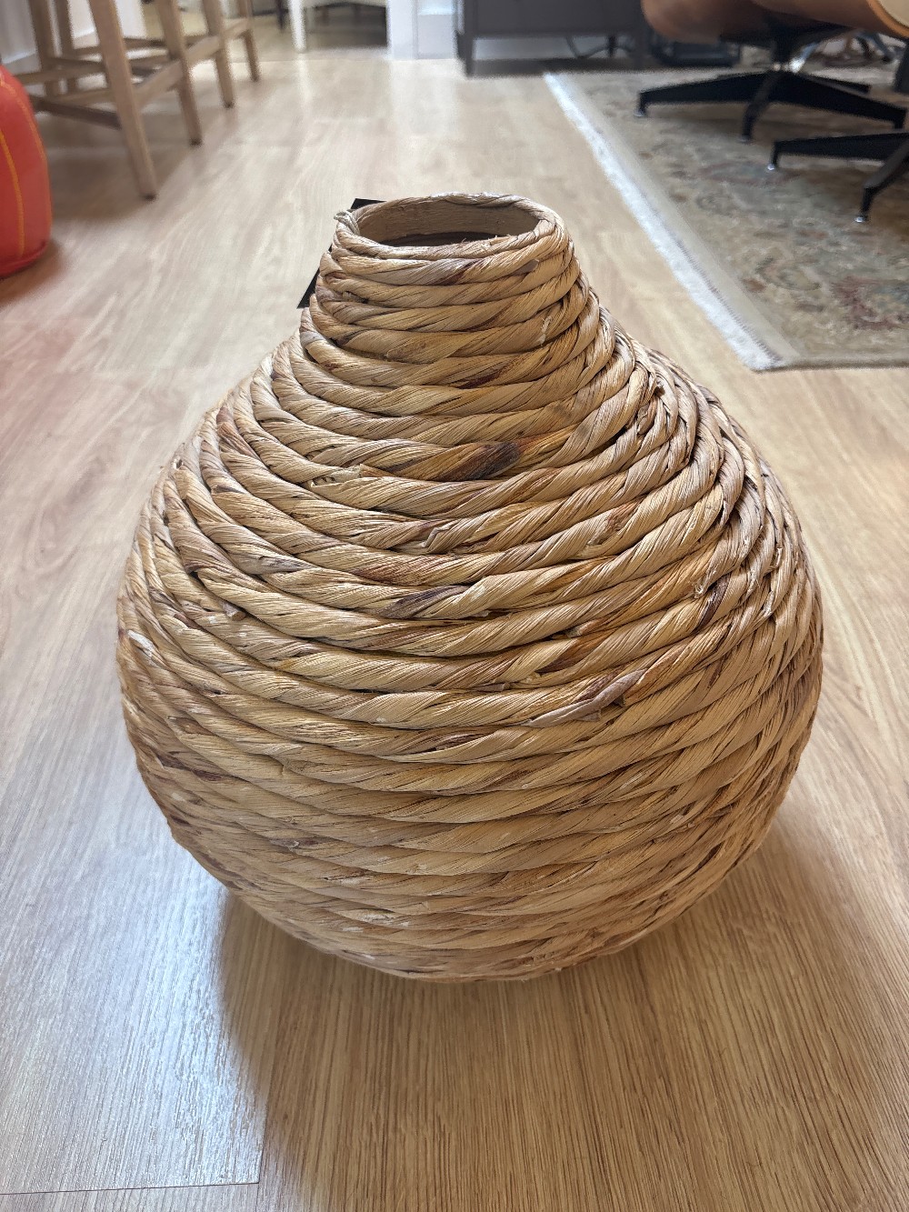 Woven Seagrass Vase