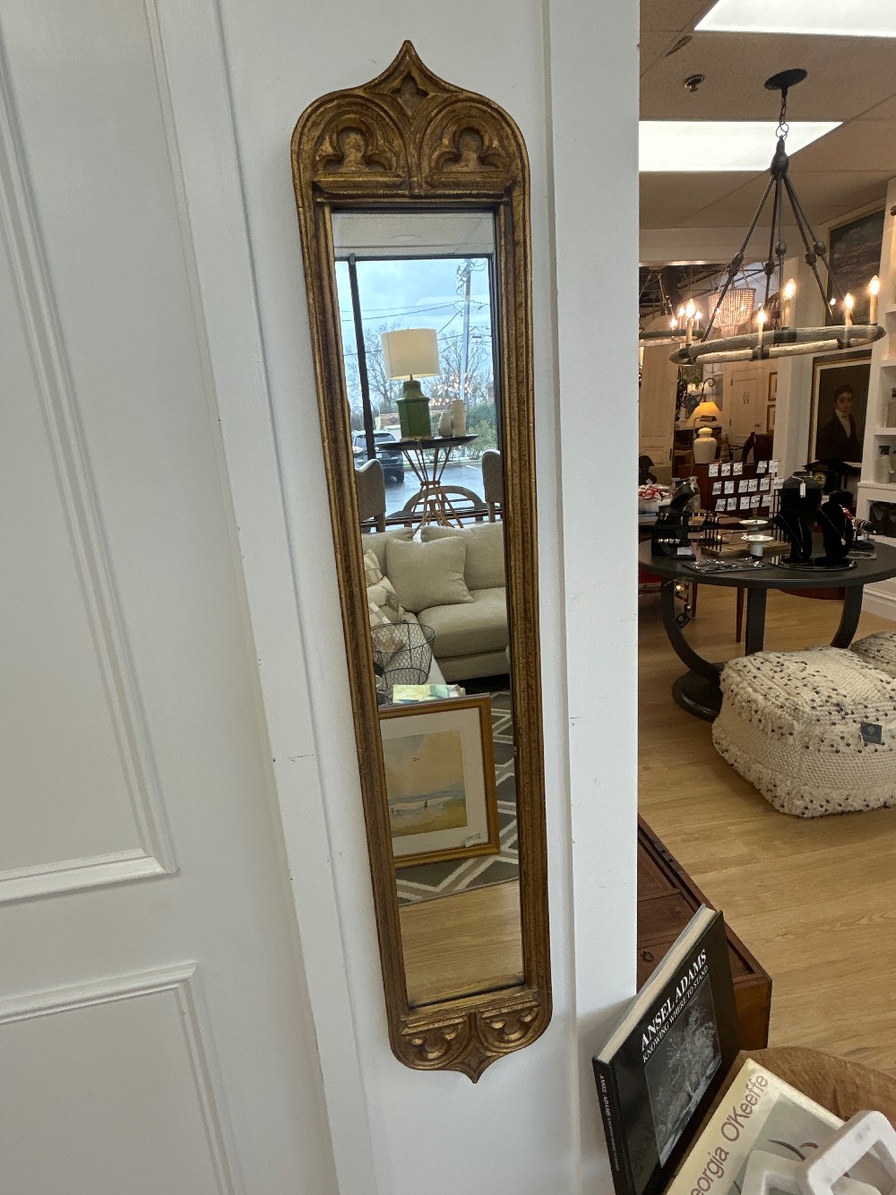 Bombay Company O-Palazzo Gilt Narrow Mirror