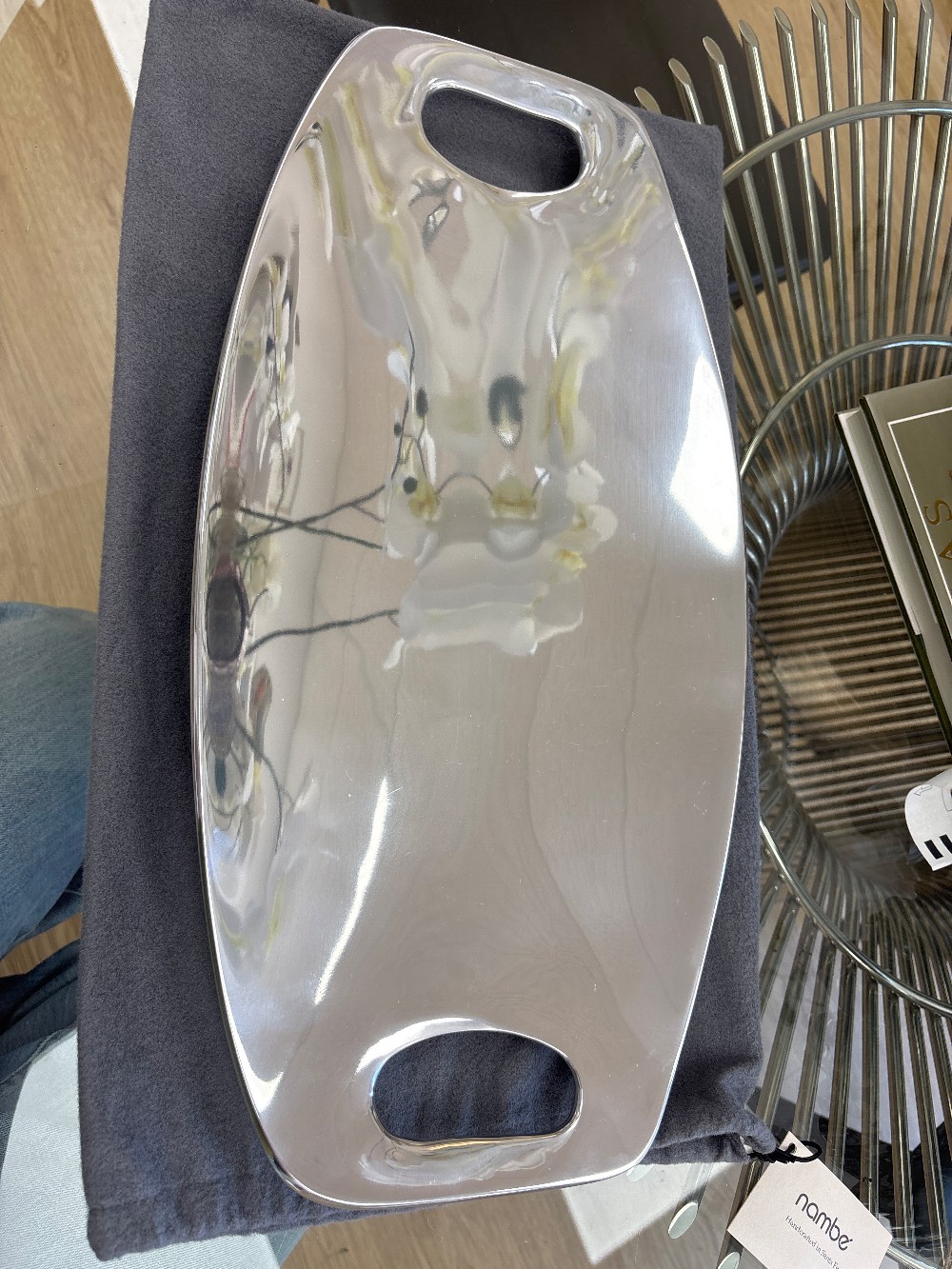 Nambe 611 Handled Serving Tray