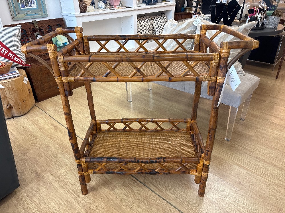 Kenian Rattan Beverage Stand