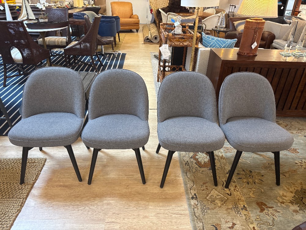 Arhaus Emily Swivel Dining Chairs - Set of 4