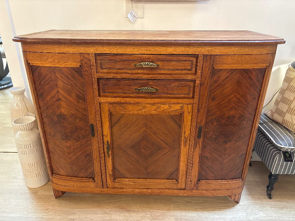 Antique Scandinavian Art Deco Sideboard, C. 1930s