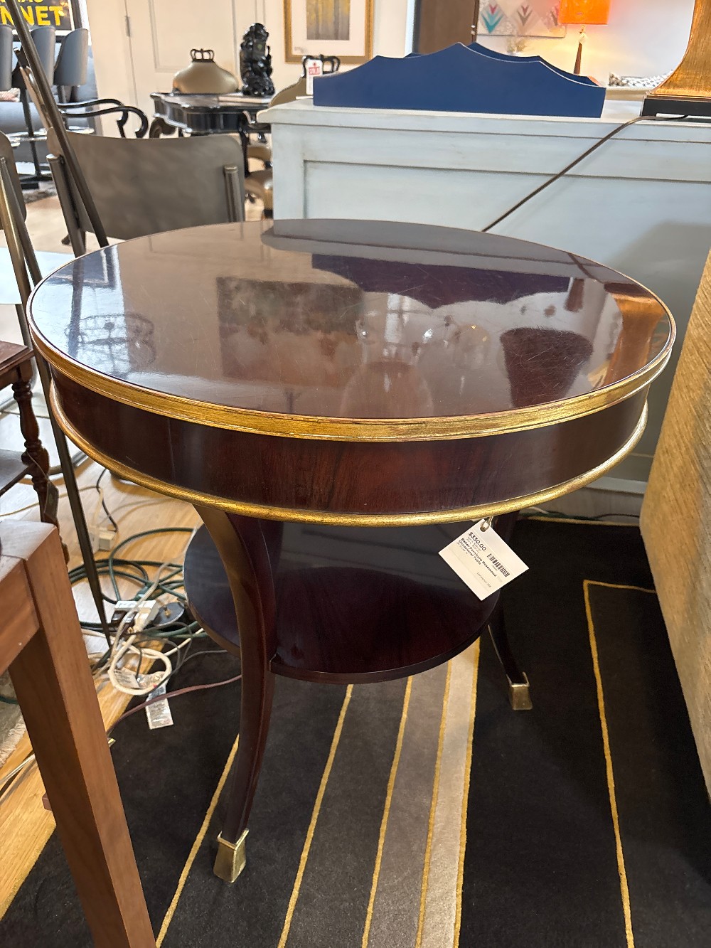 Baker Furniture Rosewood Occasional Table