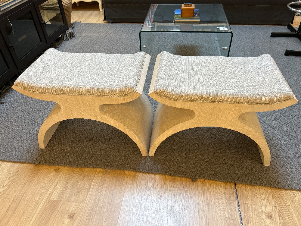 Bernhardt East Hampton Benches, Pair