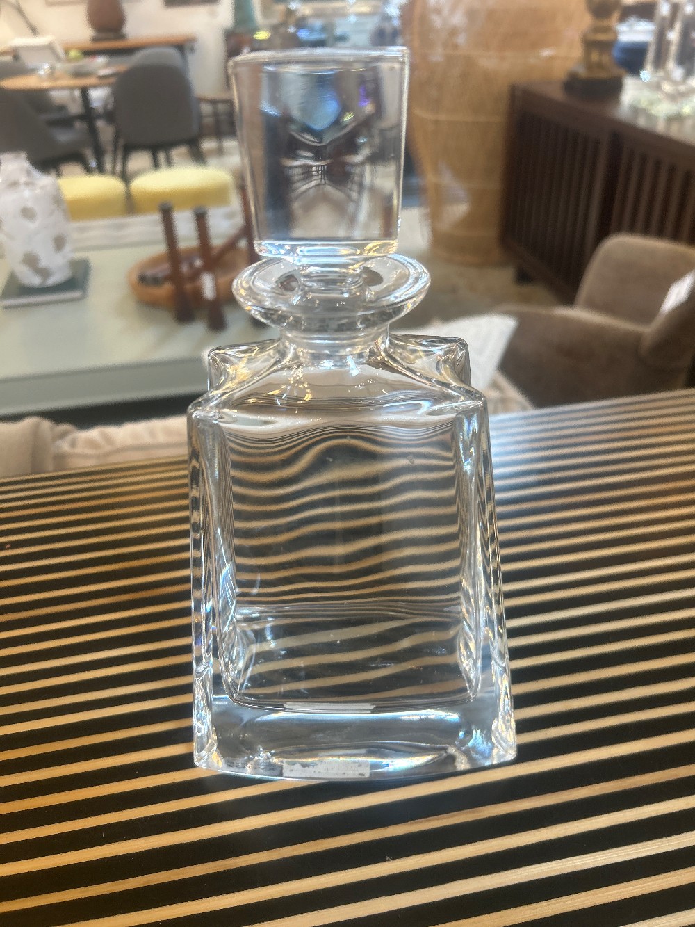 Zodax Milroy Crystal Decanter