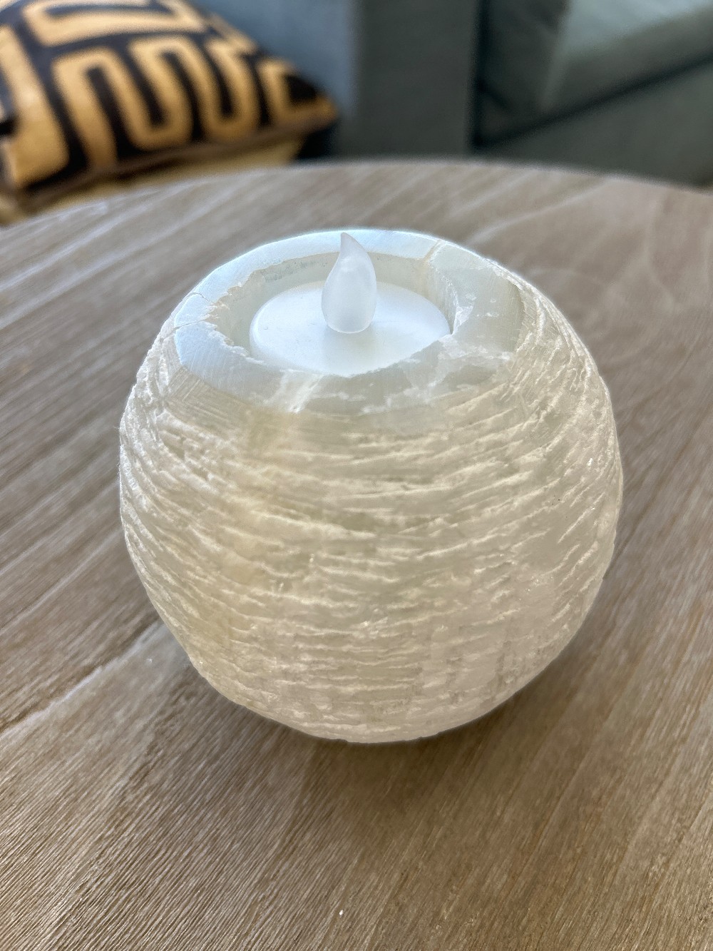 Tozai Home Glacier Crystal Candleholder
