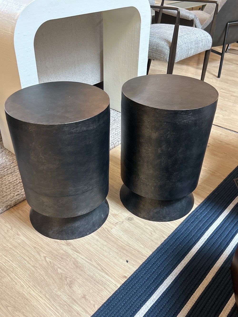 Four Hands Antonella Side Tables, Pair