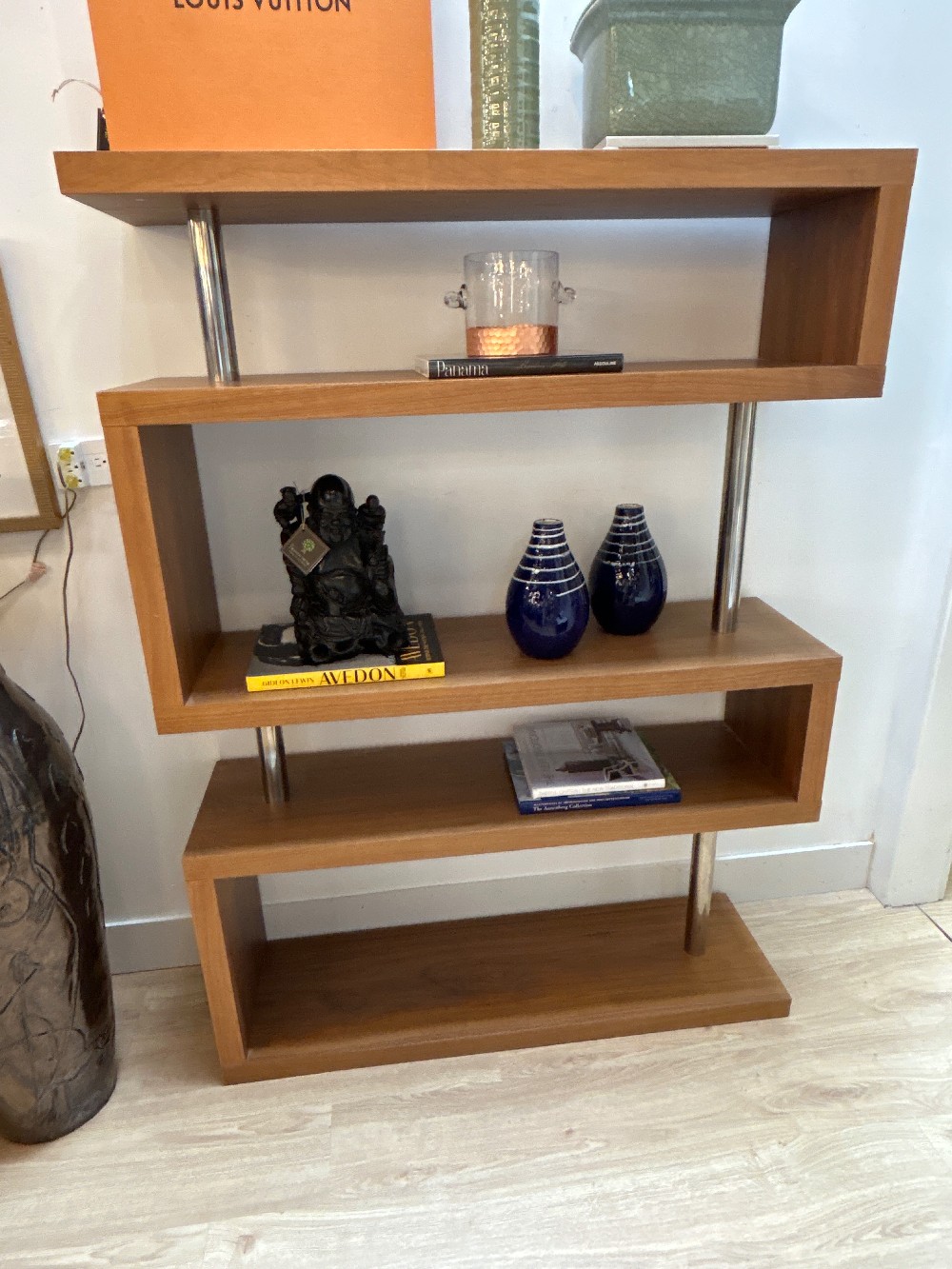 Modani Floyd Walnut Modern Etagere