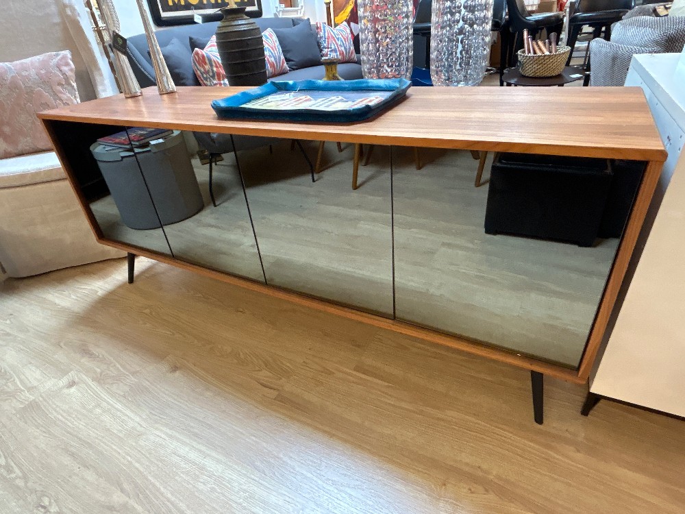 Modani Mirrored 4-Door Sideboard