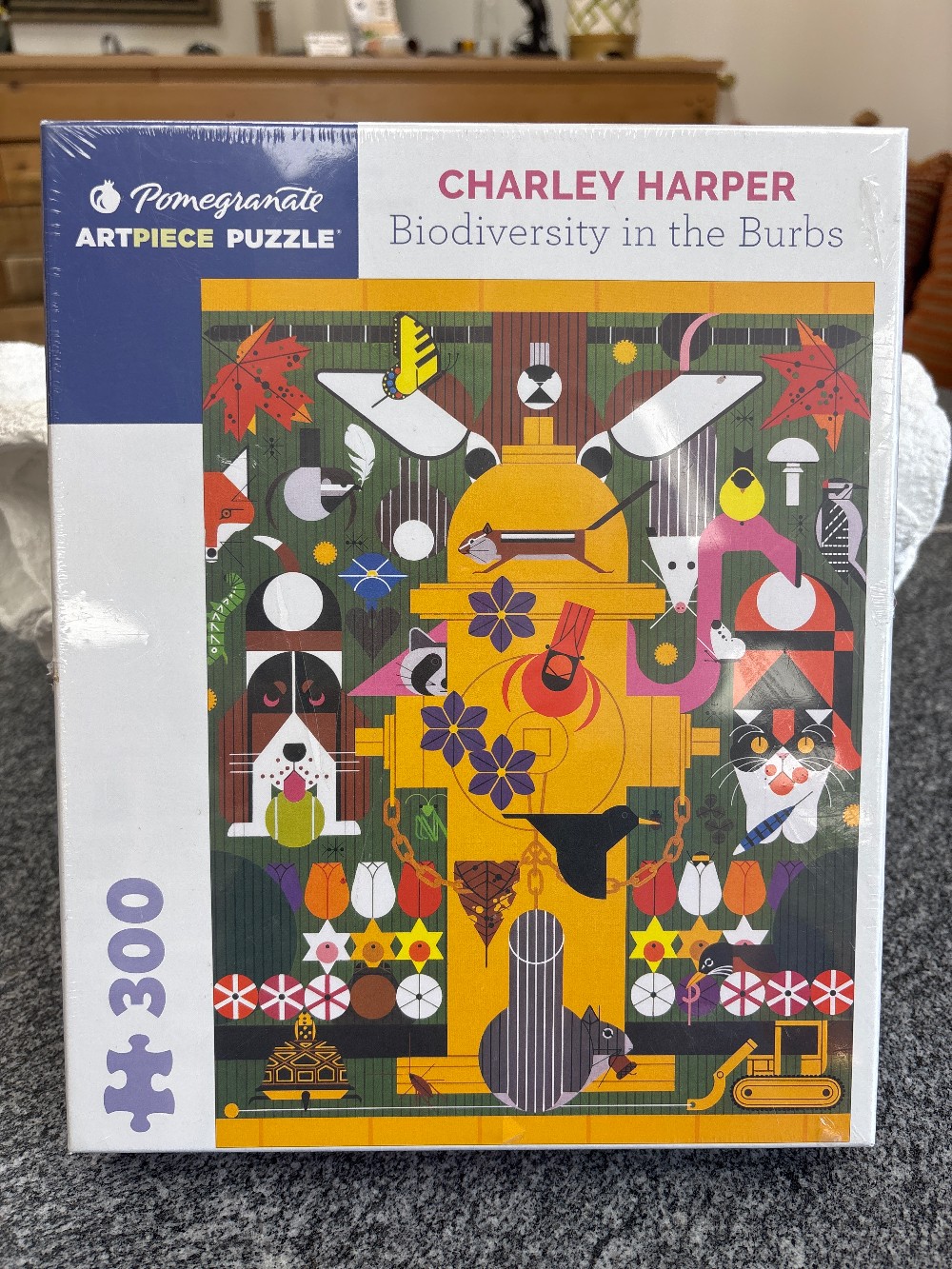 Charley Harper: Biodiversity in the Burbs Puzzle