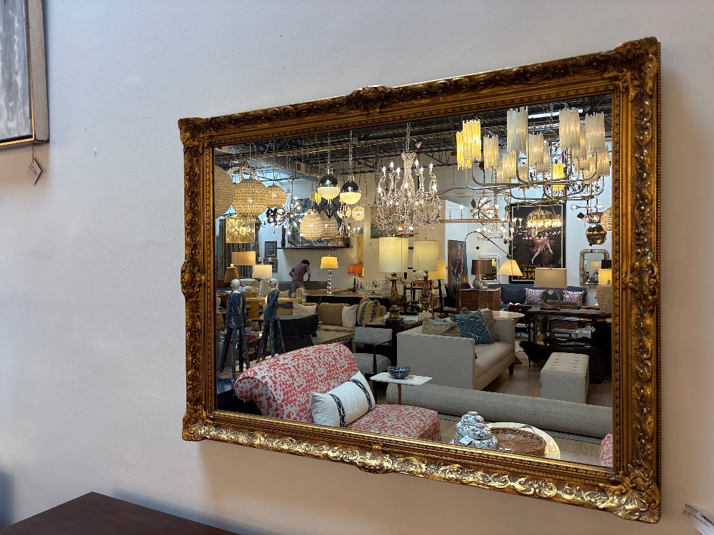 Vintage Ornate Gilt Frame Mirror