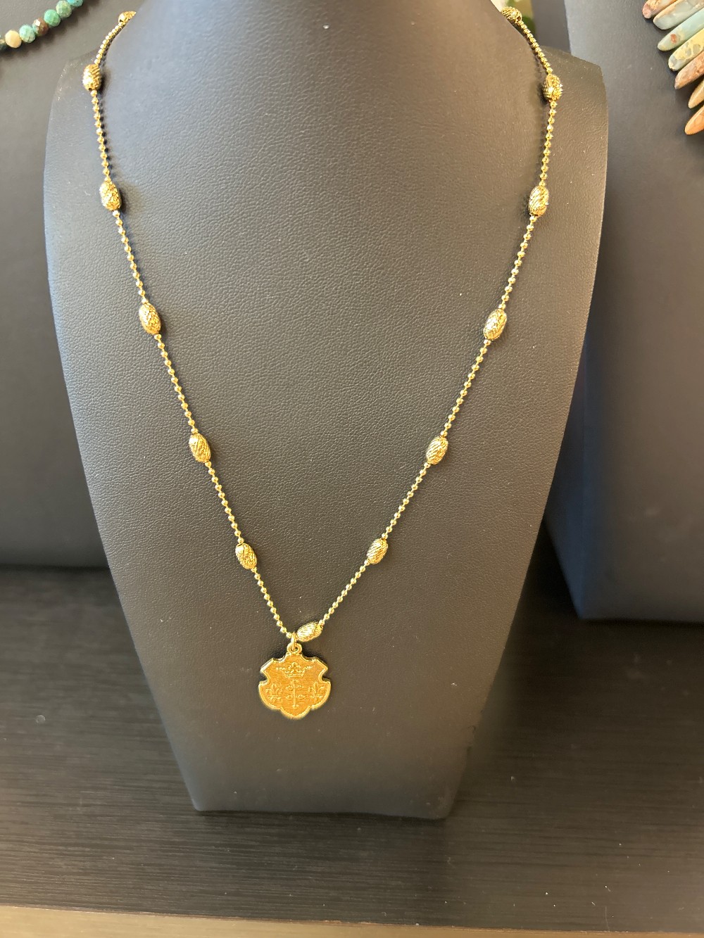 Larissa Shield Necklace