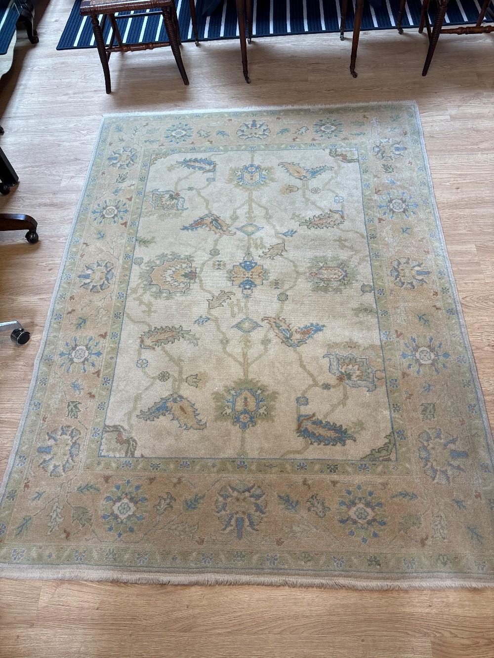 Wool Nomadic Oushak Rug