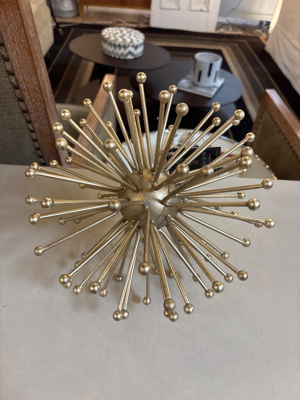 Decorative Metal Orb, Small