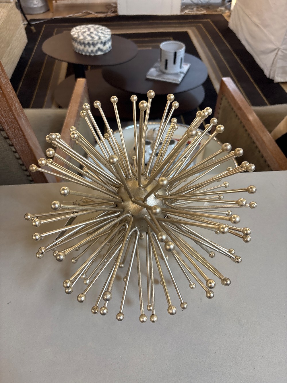 Decorative Metal Orb, Large