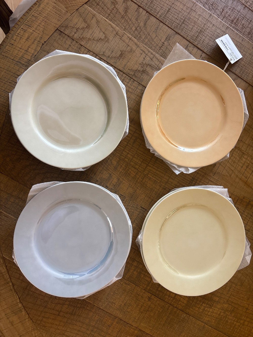 Swid Powell Luster Salad Plates - Set of 8