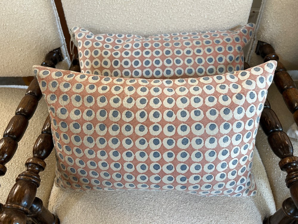 Room & Board Galbraith & Paul Dot Lumbar Pillows, Pair