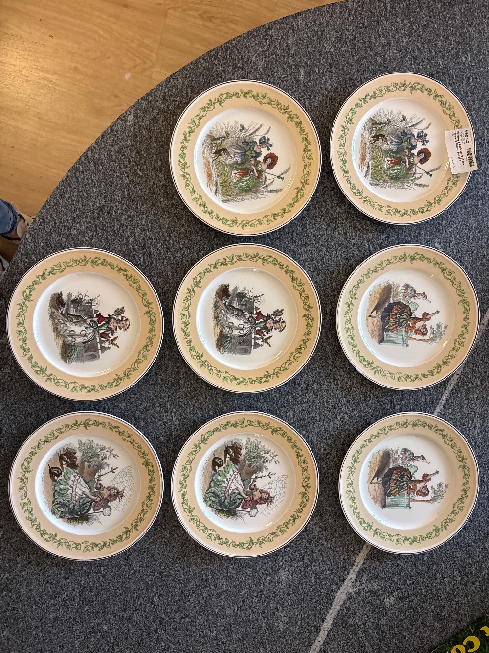 Villeroy & Boch Spirit of the Flowers Plates - Set of 8