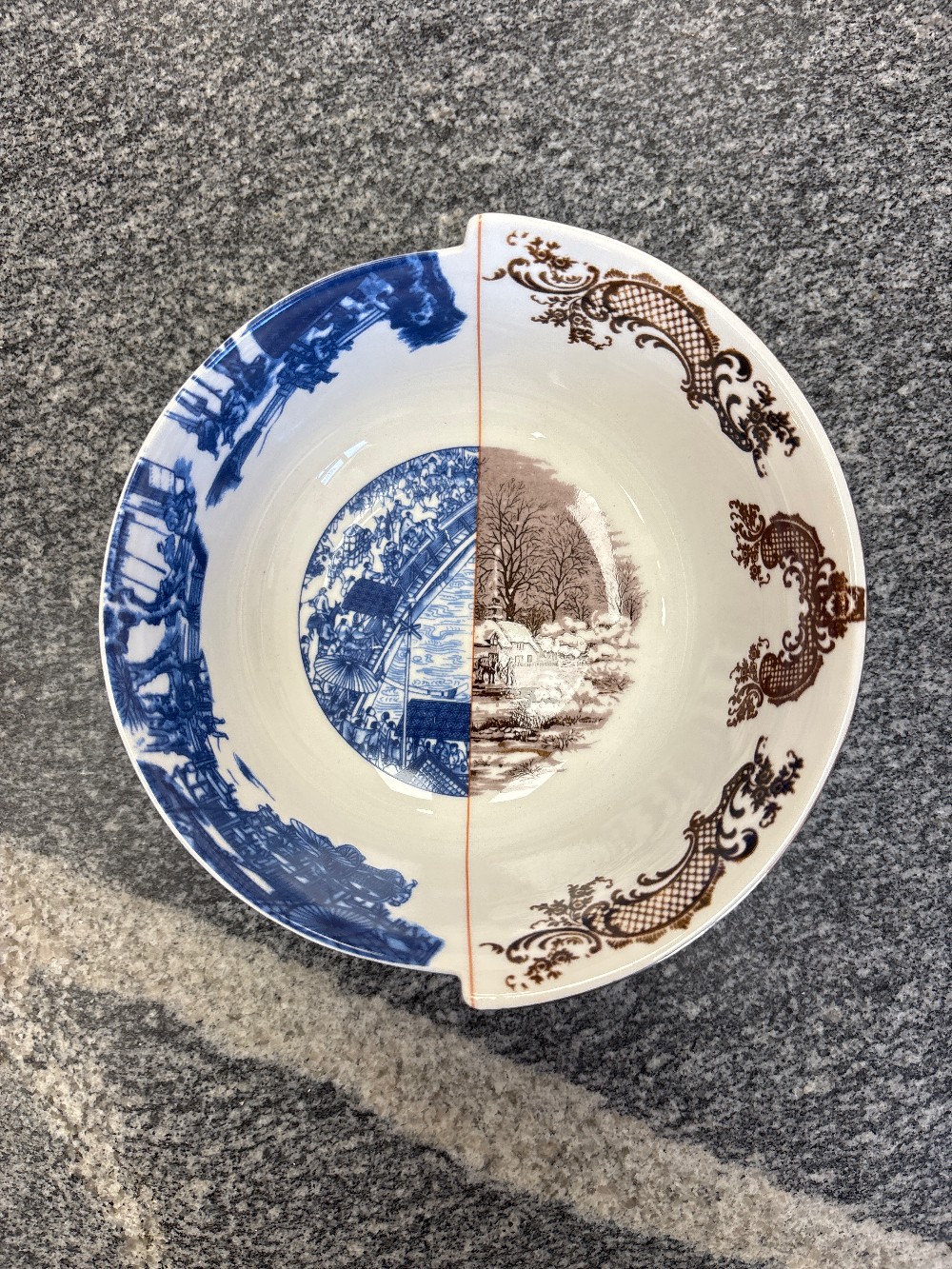 Seletti Hybrid Despina Bone China Porcelain Bowl