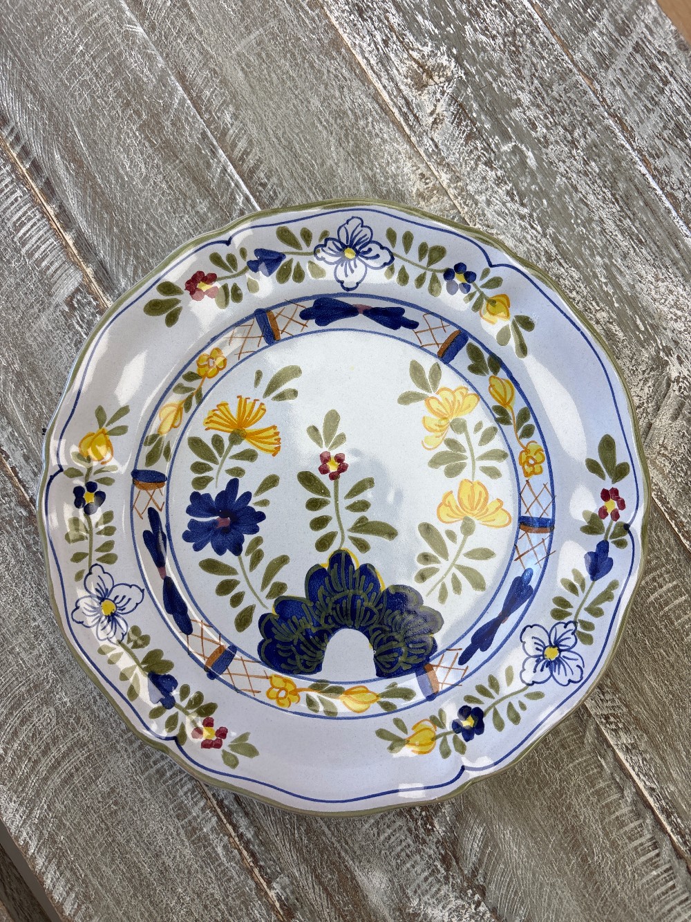 Marshall Field's Hand Painted Italian Plates - Set of 12
