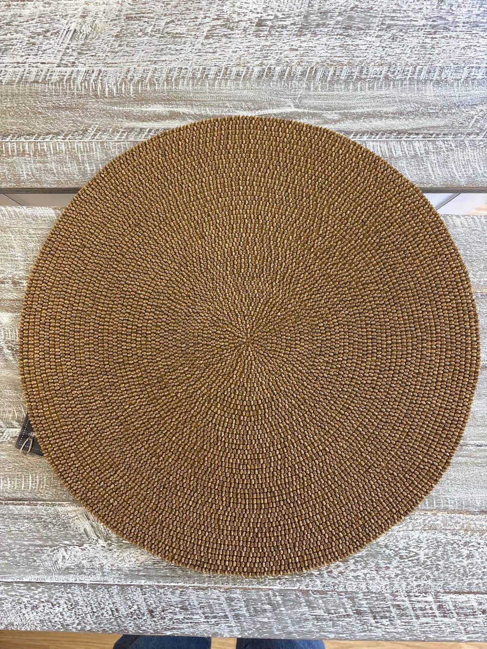 Kim Seybert Confetti Beaded Round Placemats - Set of 6