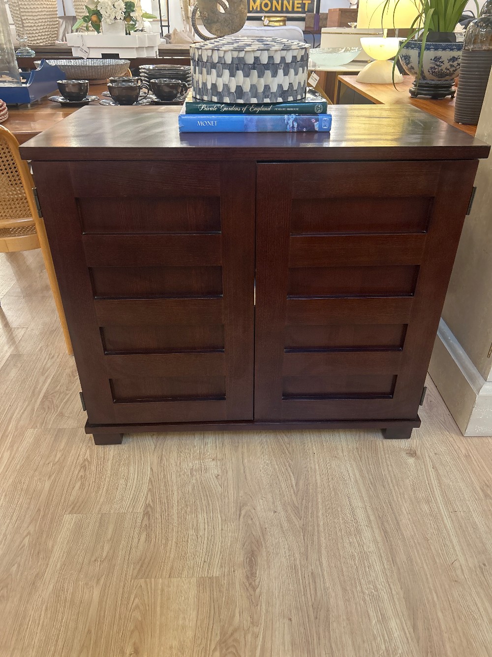Crate & Barrel Incognito Compact Cabinet Desk