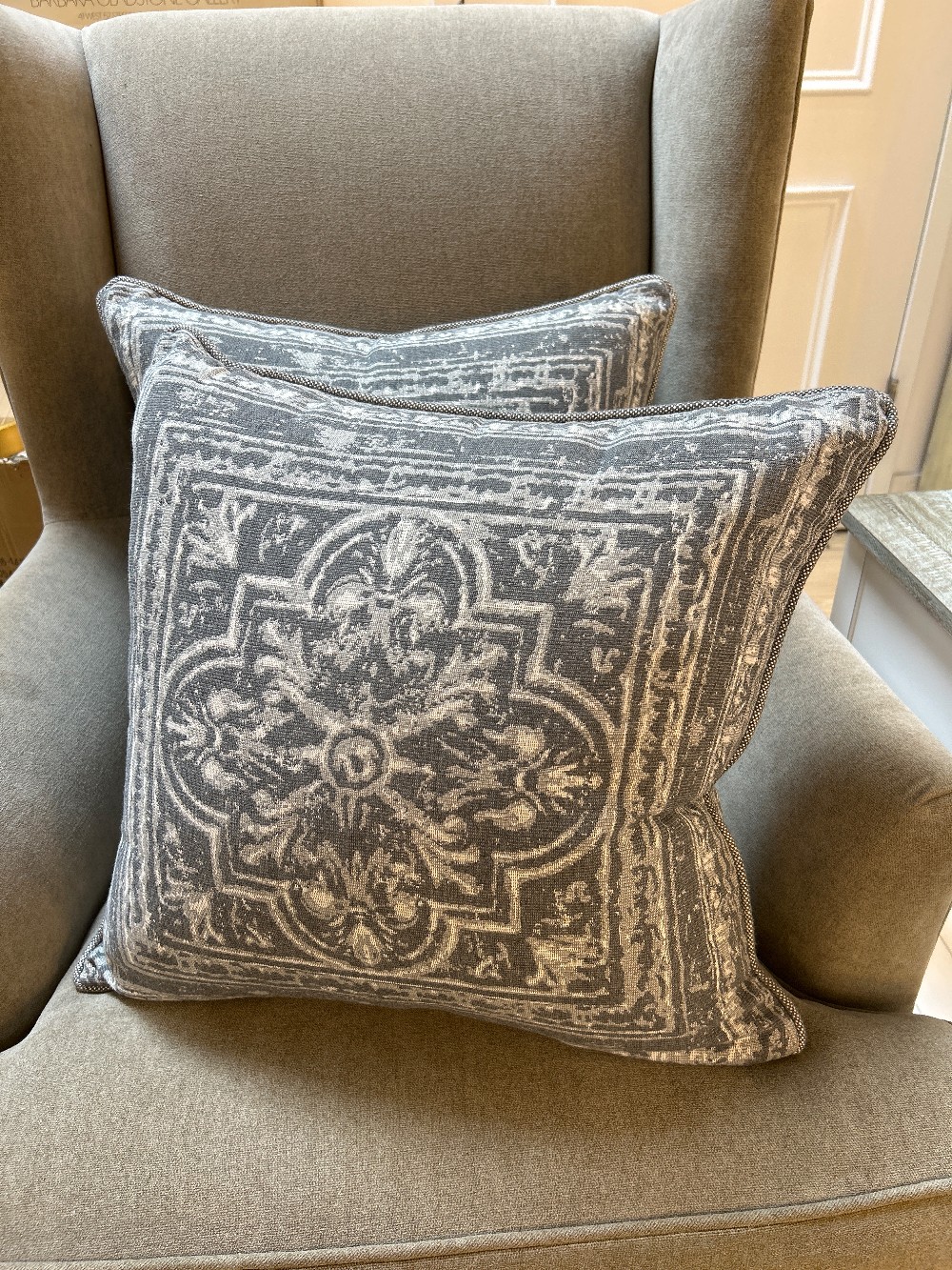 Restoration Hardware Corsica Outdoor Pillows, Pair