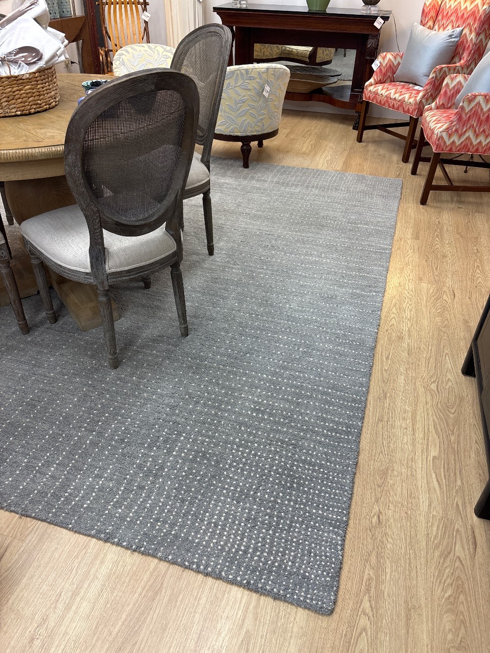 West Elm Graduated Dot Wool Rug