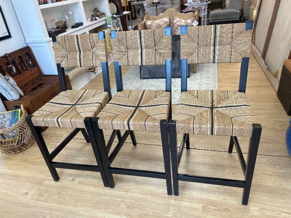 Serena & Lily Carson Counter Stools - Set of 3