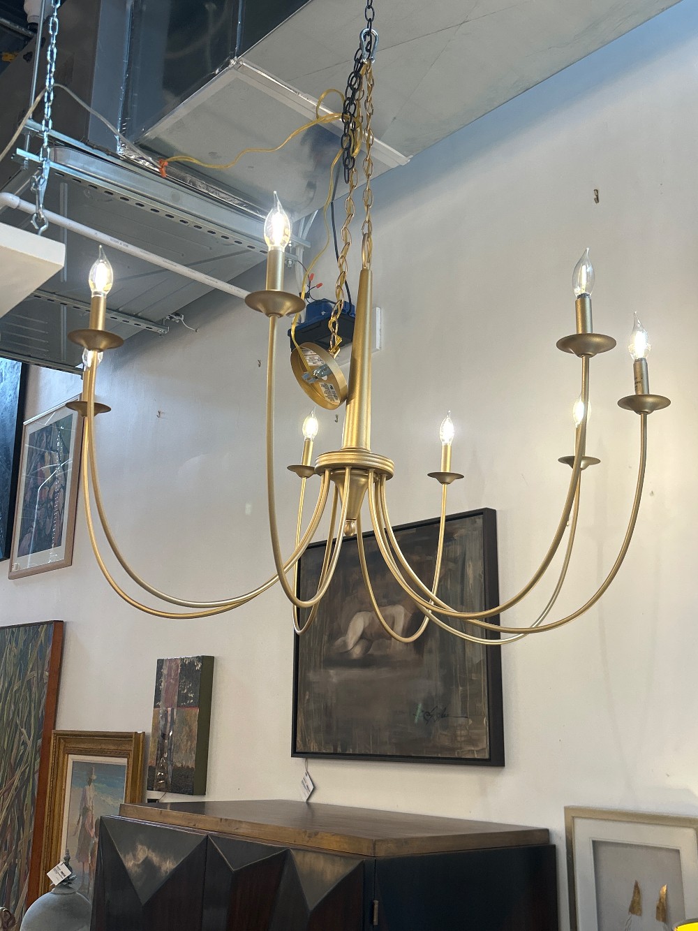 Savoy House Stonecrest 8-Light Gold Chandelier