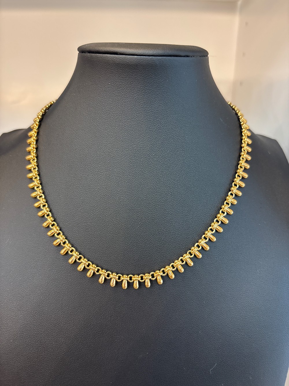 Dani Drop Link Necklace