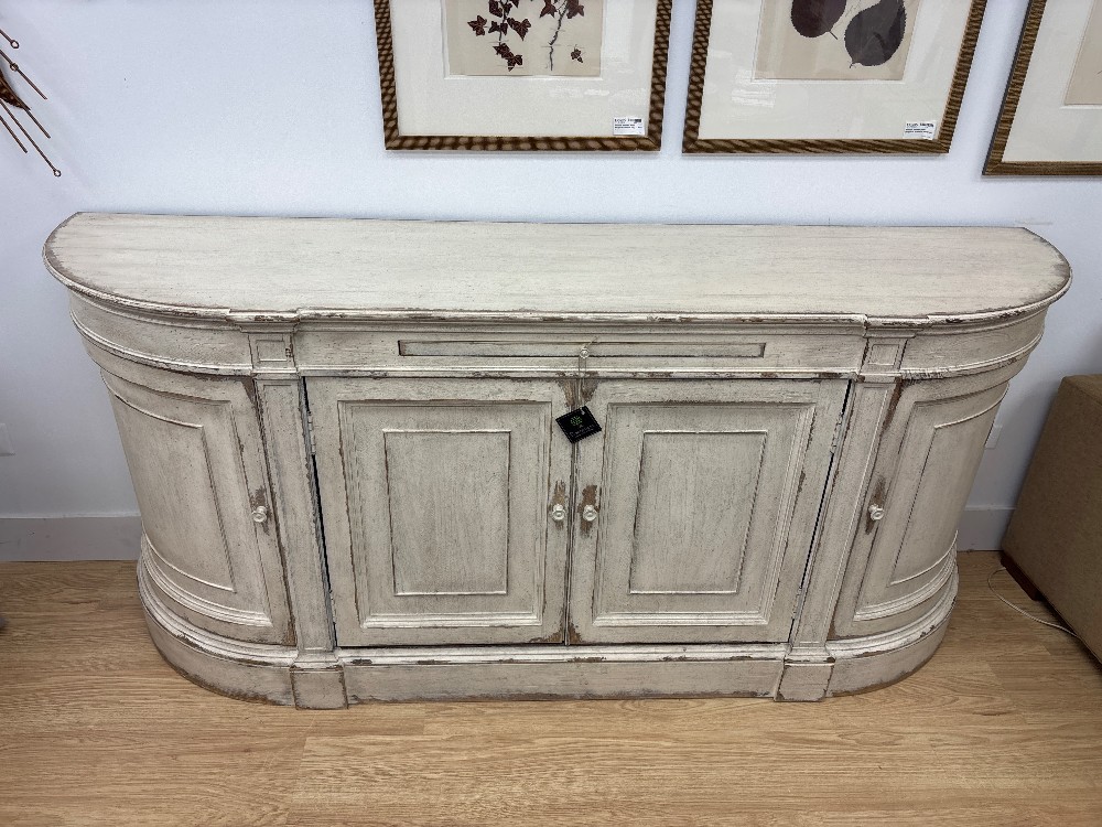 Ethan Allen Emanuel Demilune Buffet Sideboard