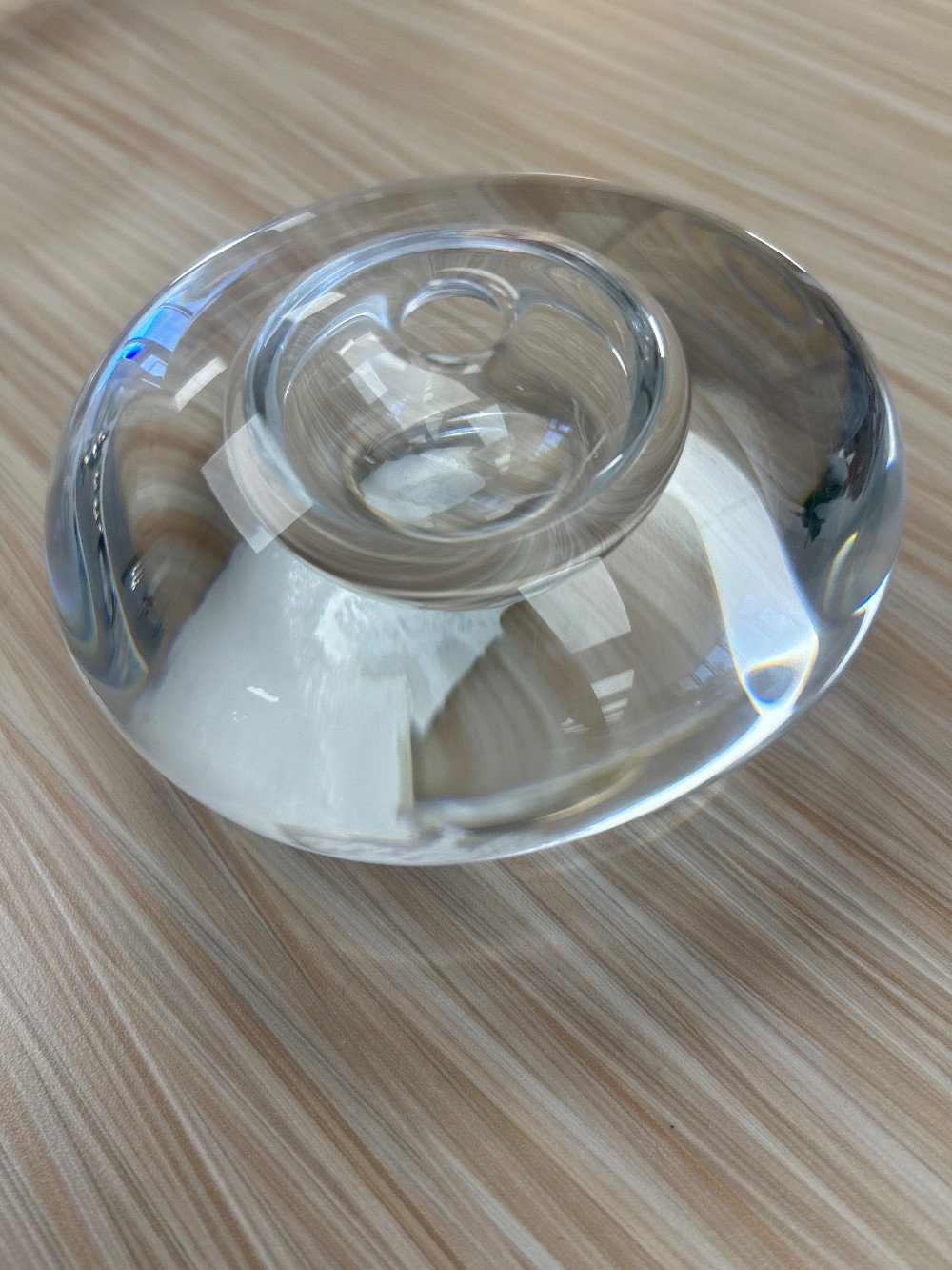 Hoya Crystal Pebble Vase - Small