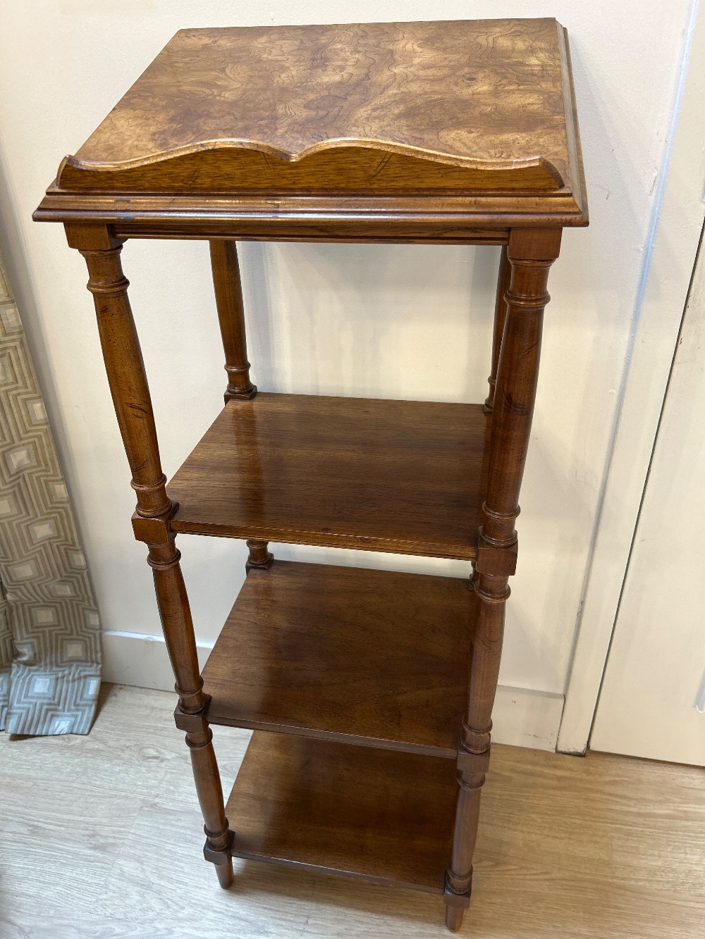 Vintage Walnut Tiered Lectern
