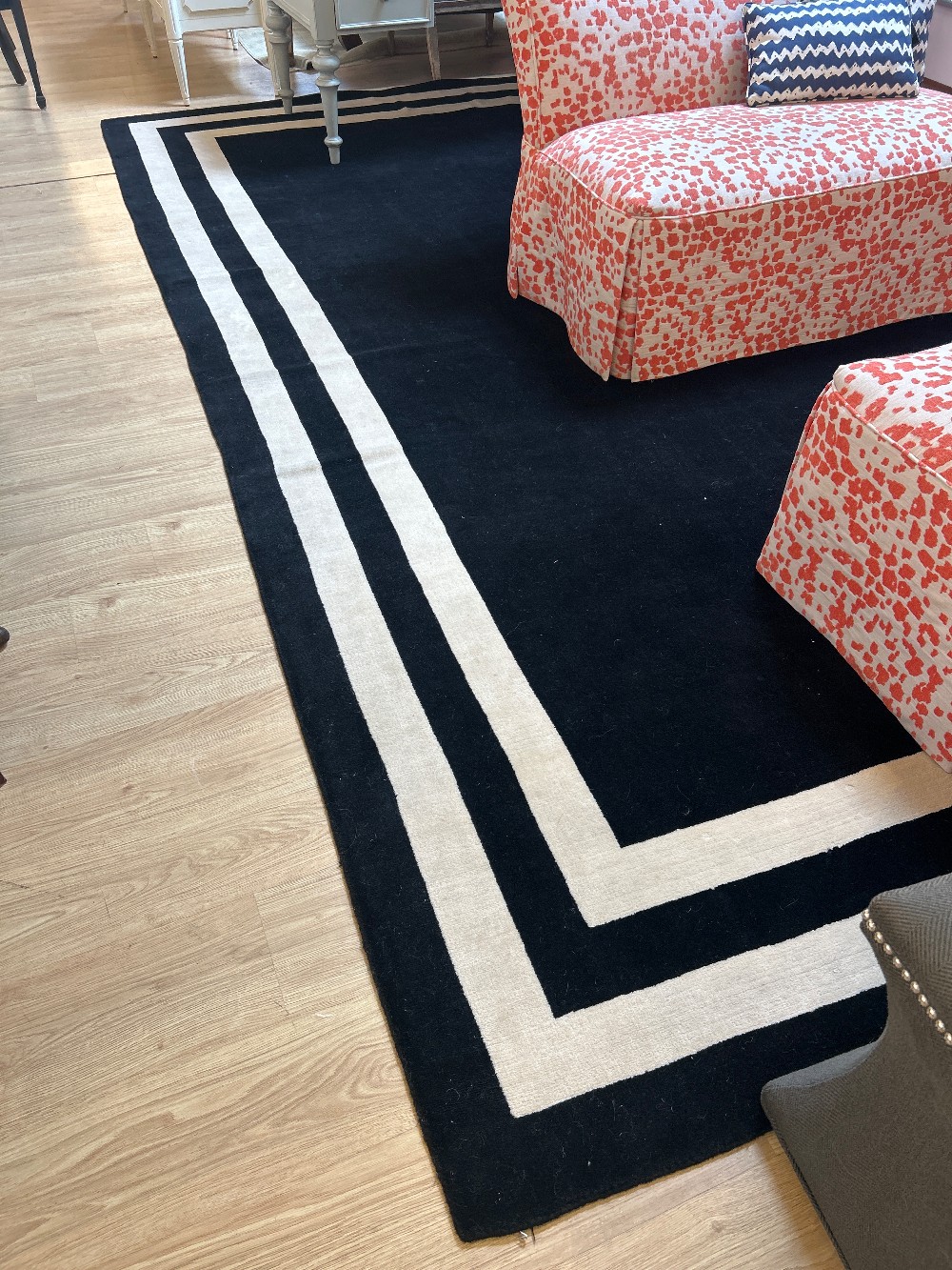 Ralph Lauren Fitzgerald Border Wool Rug