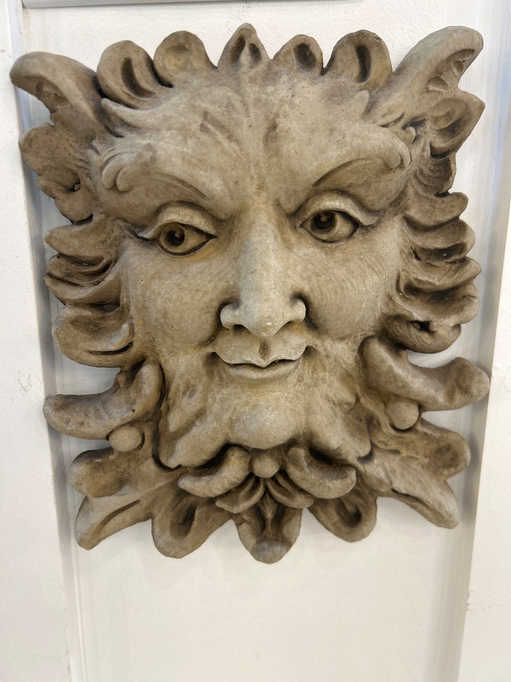 Stone Wall Plaque - Mythological Man