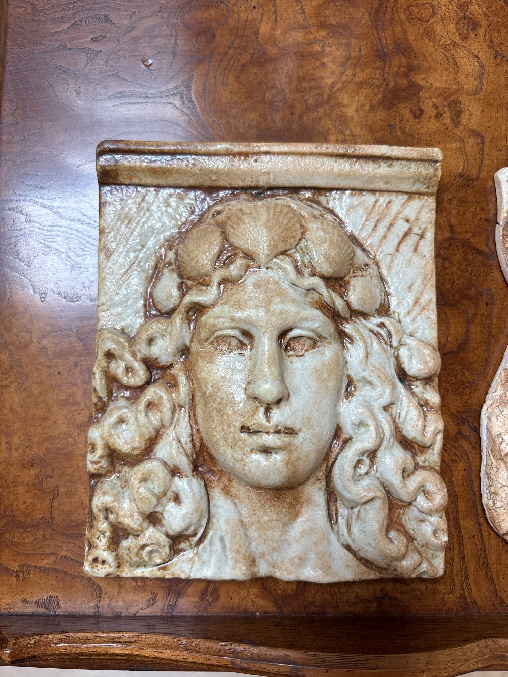 Stone Wall Plaque - Medusa