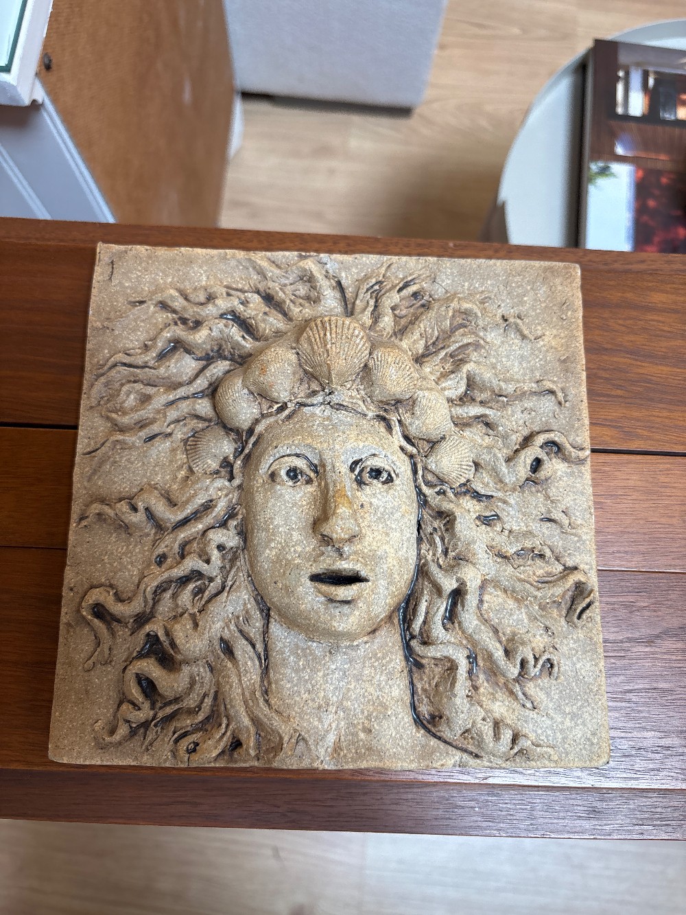Stone Wall Plaque - Medusa