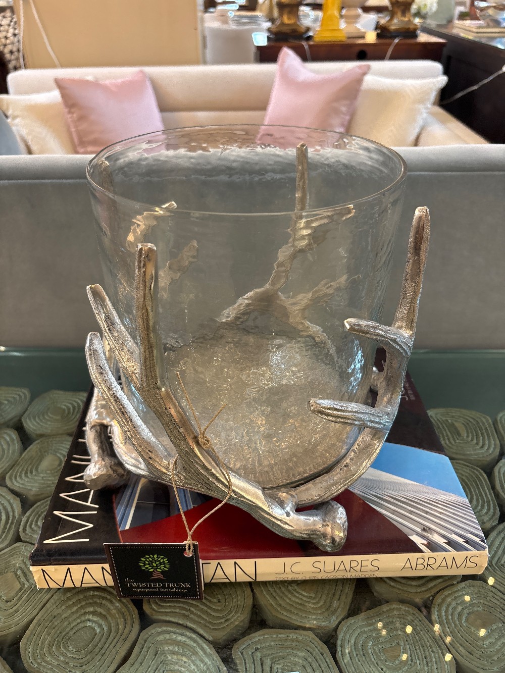 Silver Antler Votive