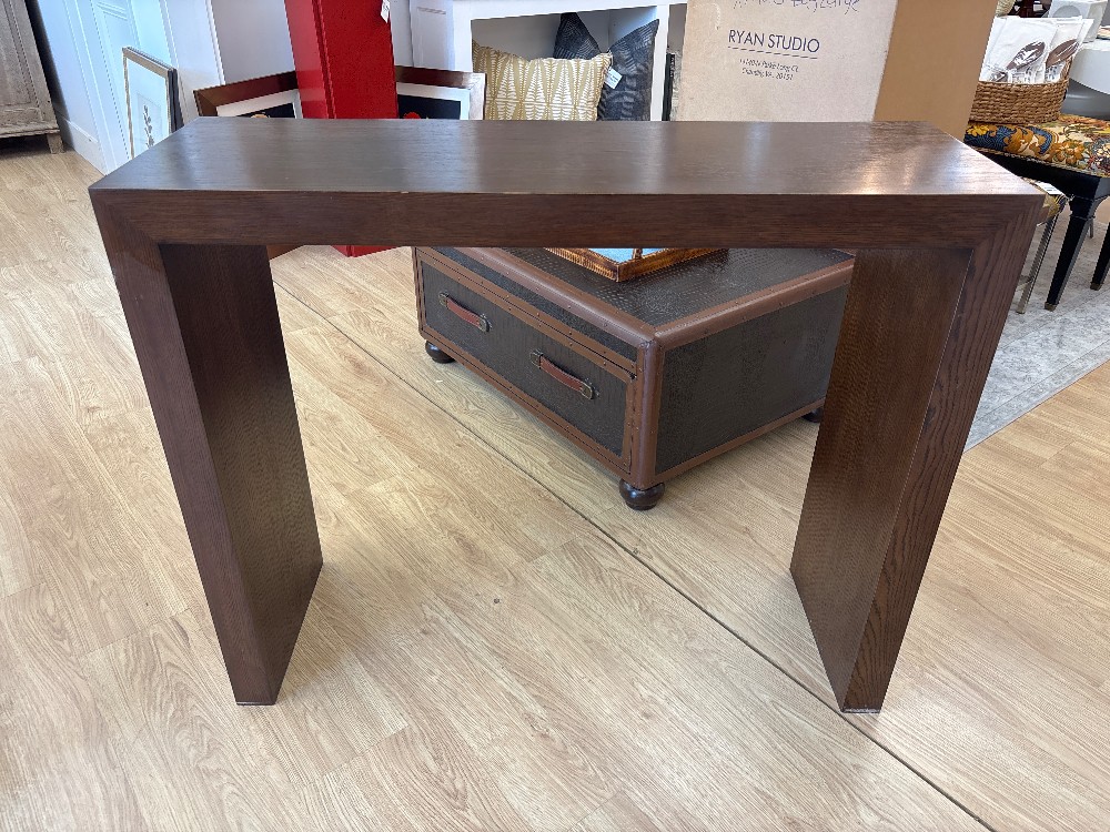 Waterfall Style Console Table