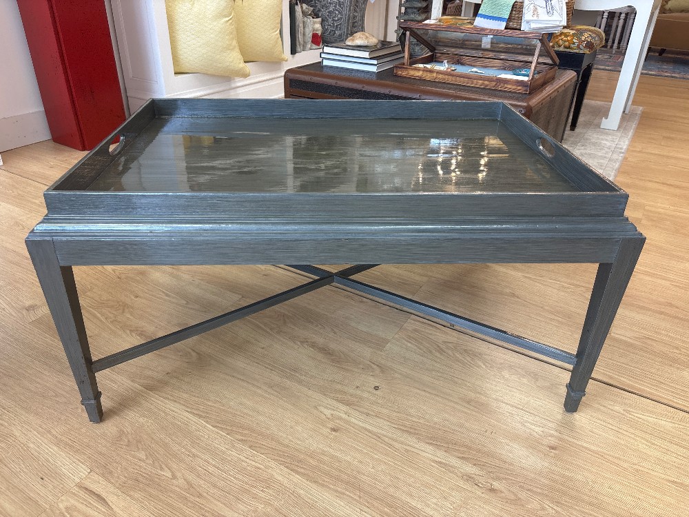 Baker Barbara Barry Painted Tray Top Coffee Table